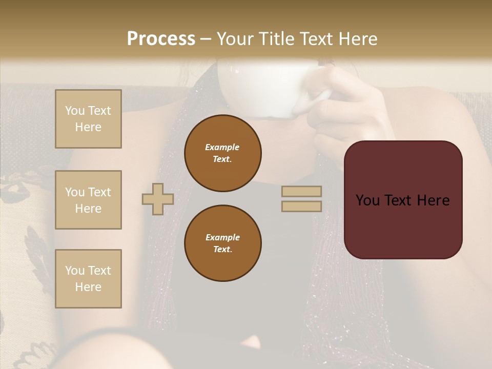 Makeup Cup Shop PowerPoint Template