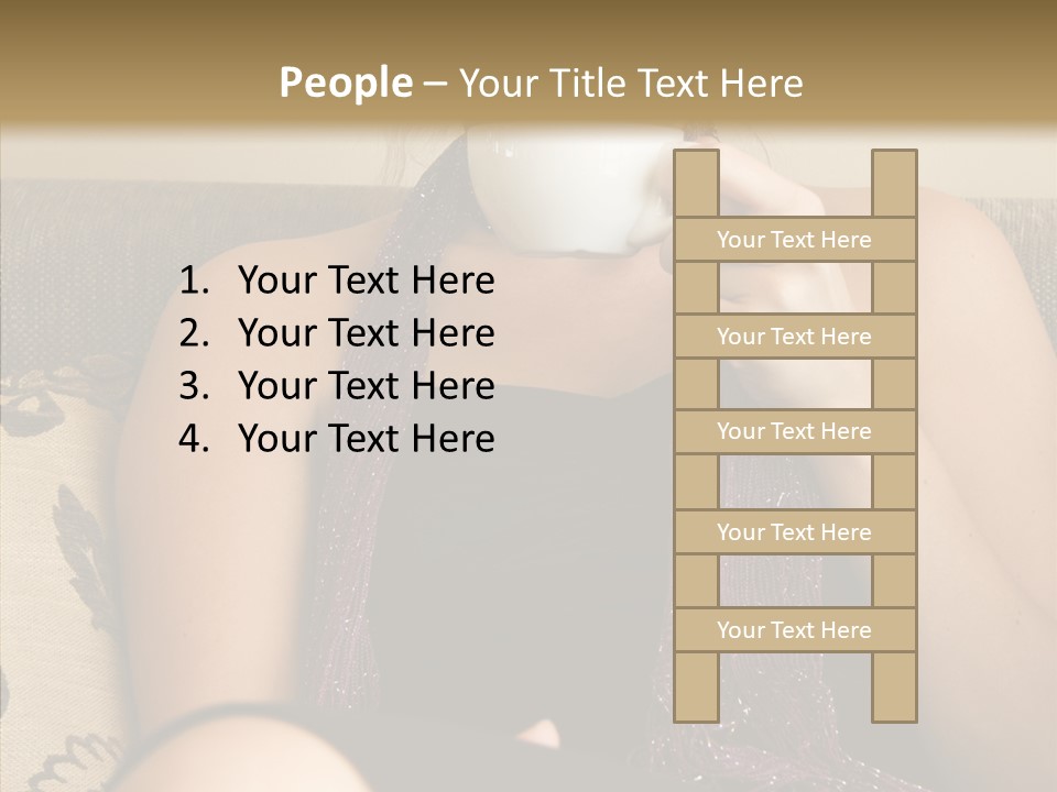 Makeup Cup Shop PowerPoint Template