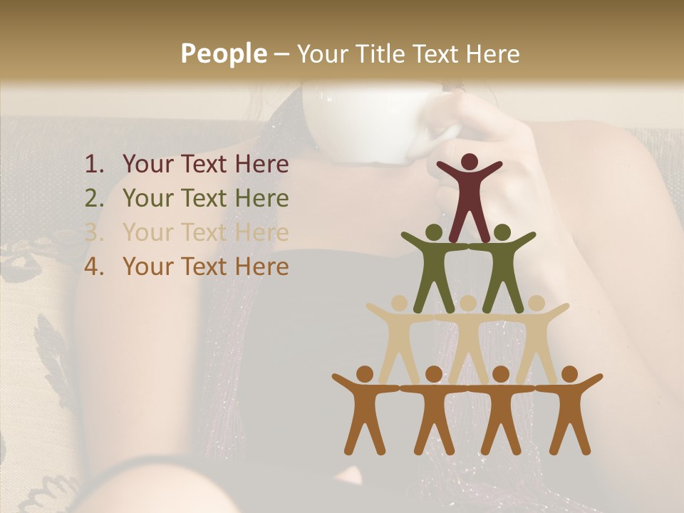 Makeup Cup Shop PowerPoint Template