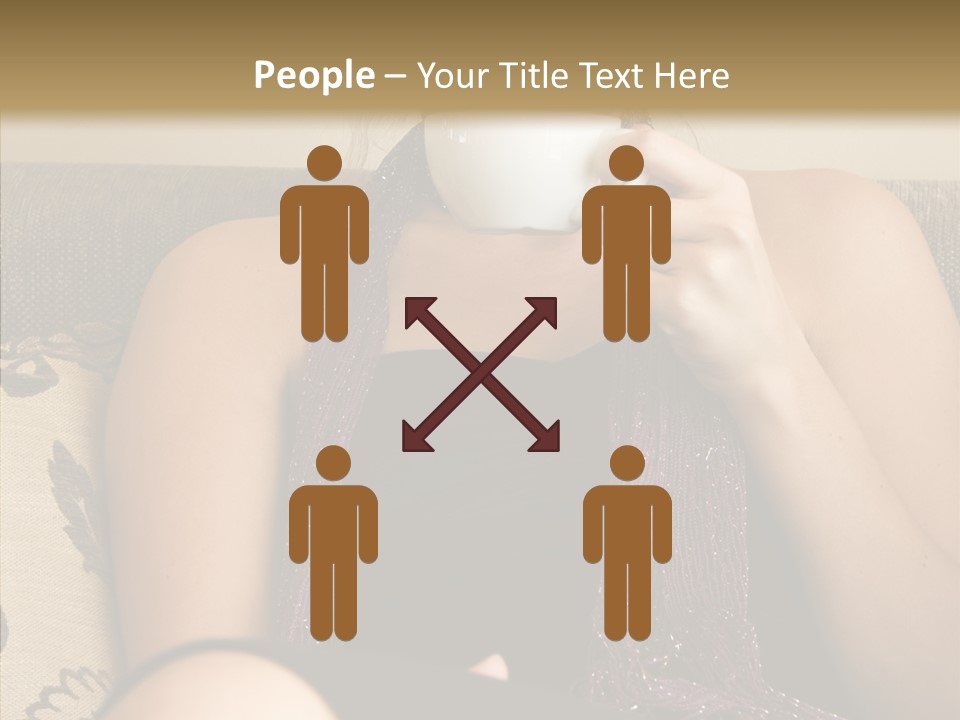 Makeup Cup Shop PowerPoint Template