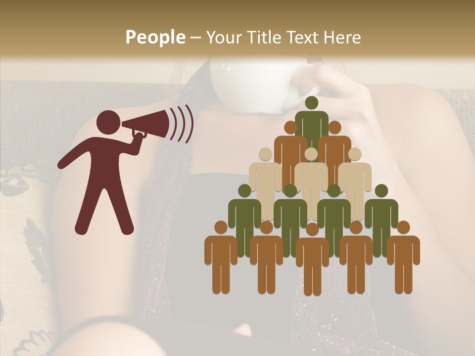 Makeup Cup Shop PowerPoint Template