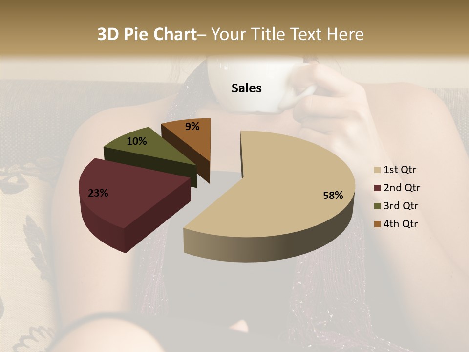 Makeup Cup Shop PowerPoint Template