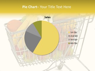 Food Supermarket Slide PowerPoint Template