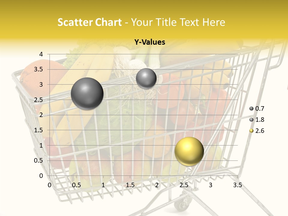 Food Supermarket Slide PowerPoint Template
