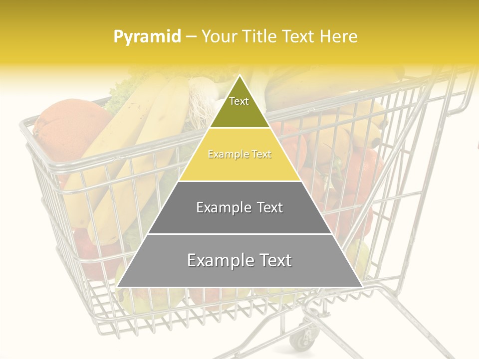 Food Supermarket Slide PowerPoint Template