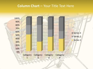 Food Supermarket Slide PowerPoint Template