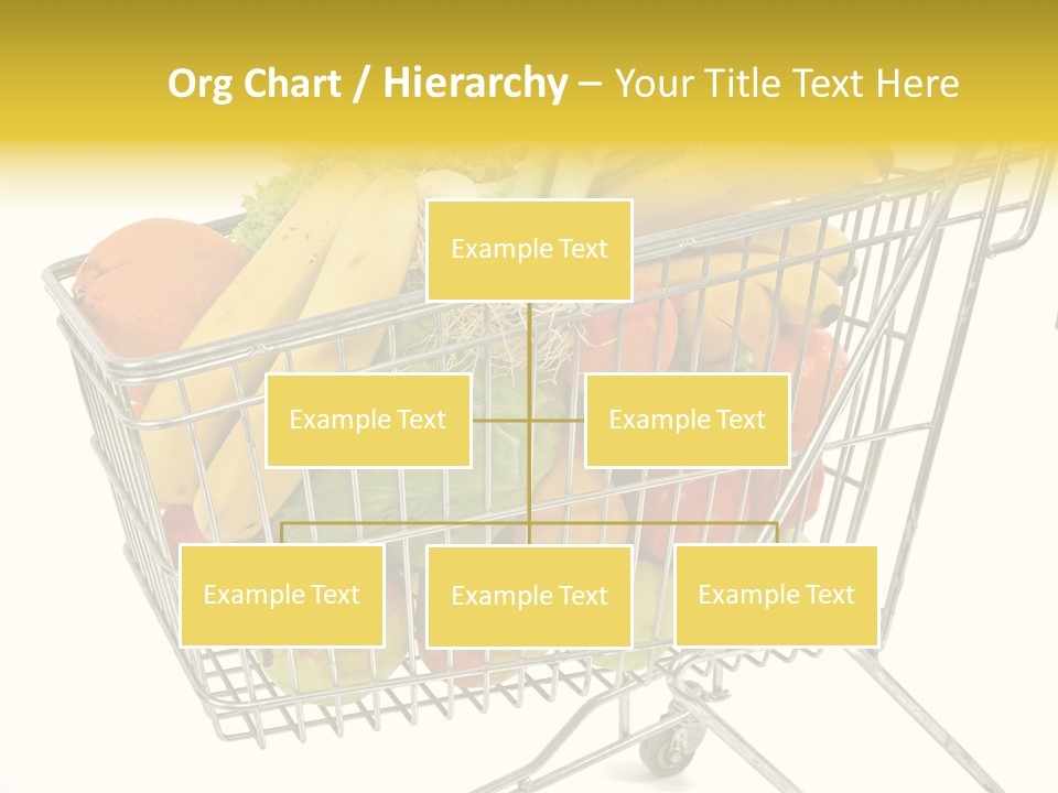 Food Supermarket Slide PowerPoint Template