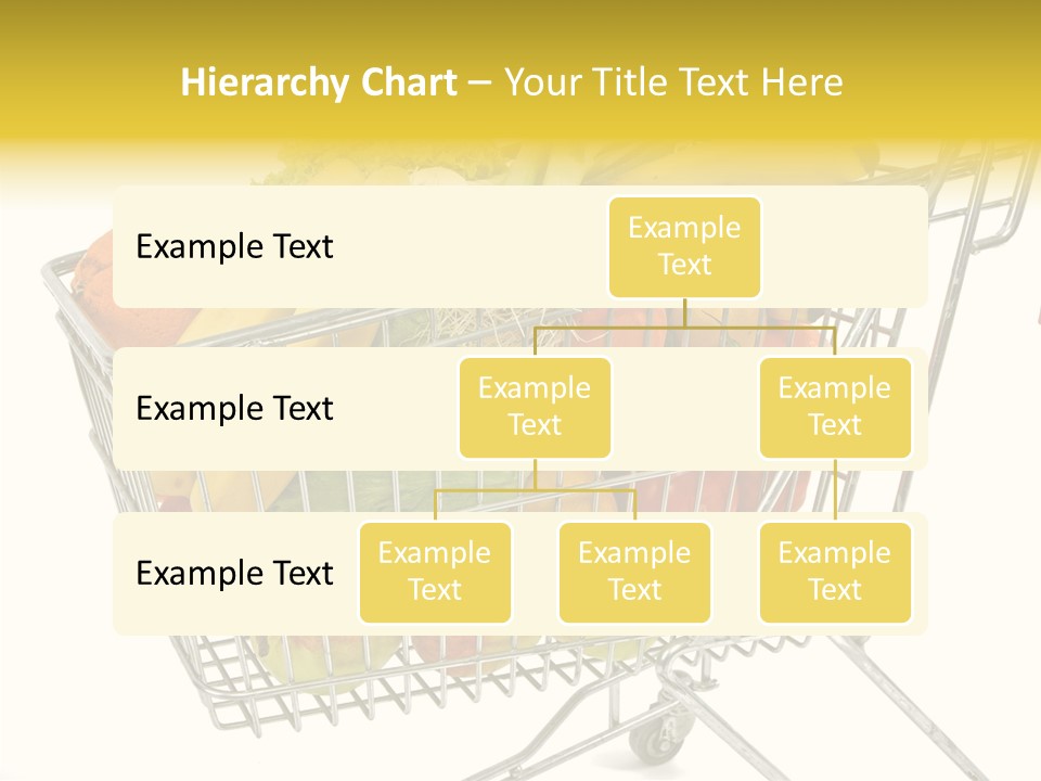 Food Supermarket Slide PowerPoint Template