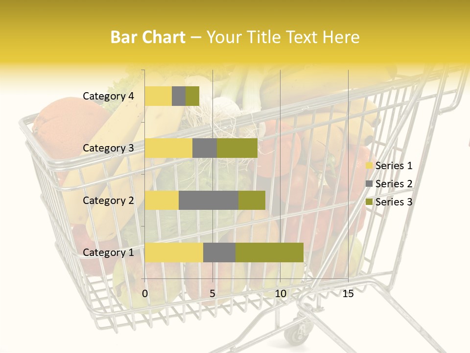 Food Supermarket Slide PowerPoint Template