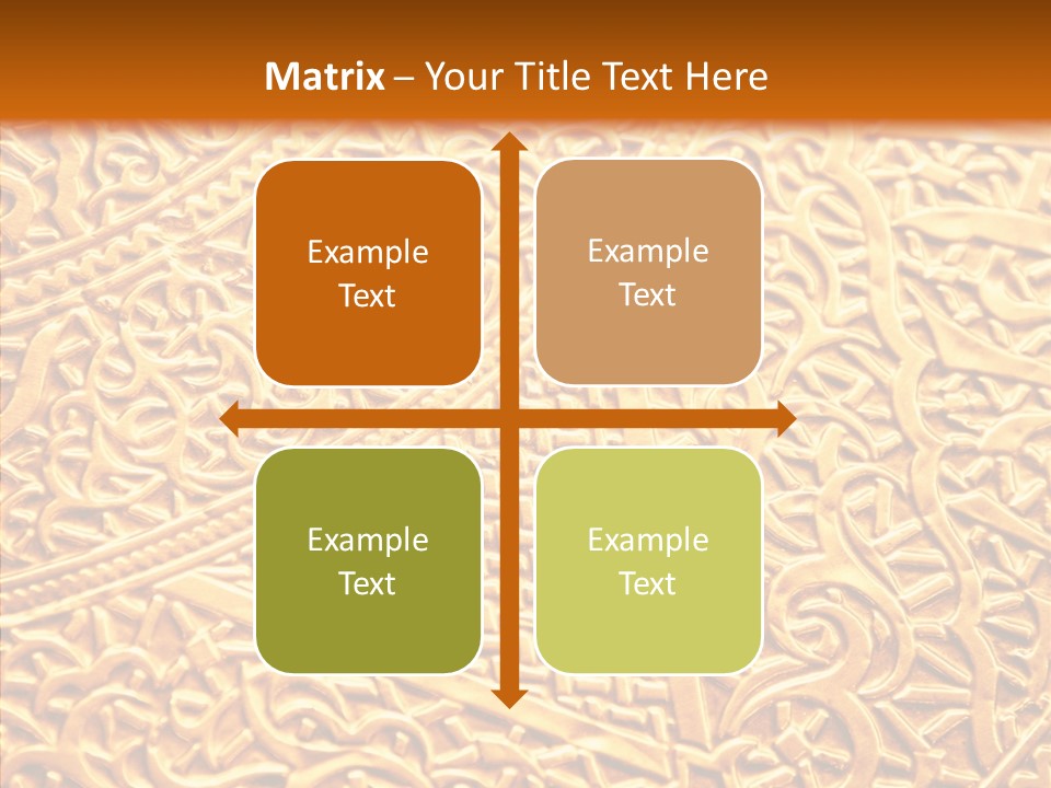 Decoration Retro Royal PowerPoint Template