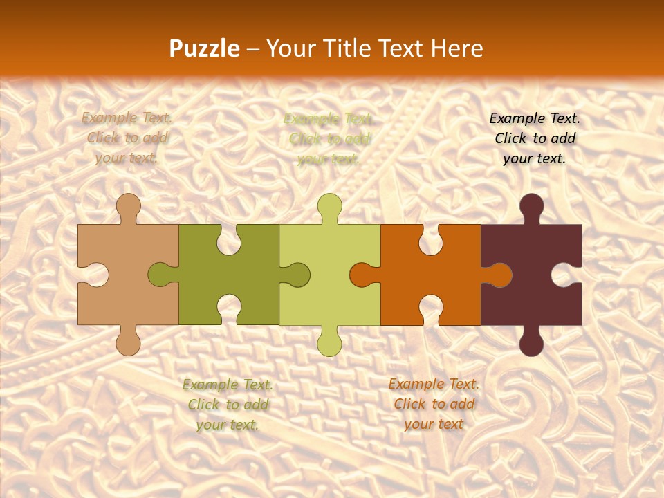 Decoration Retro Royal PowerPoint Template