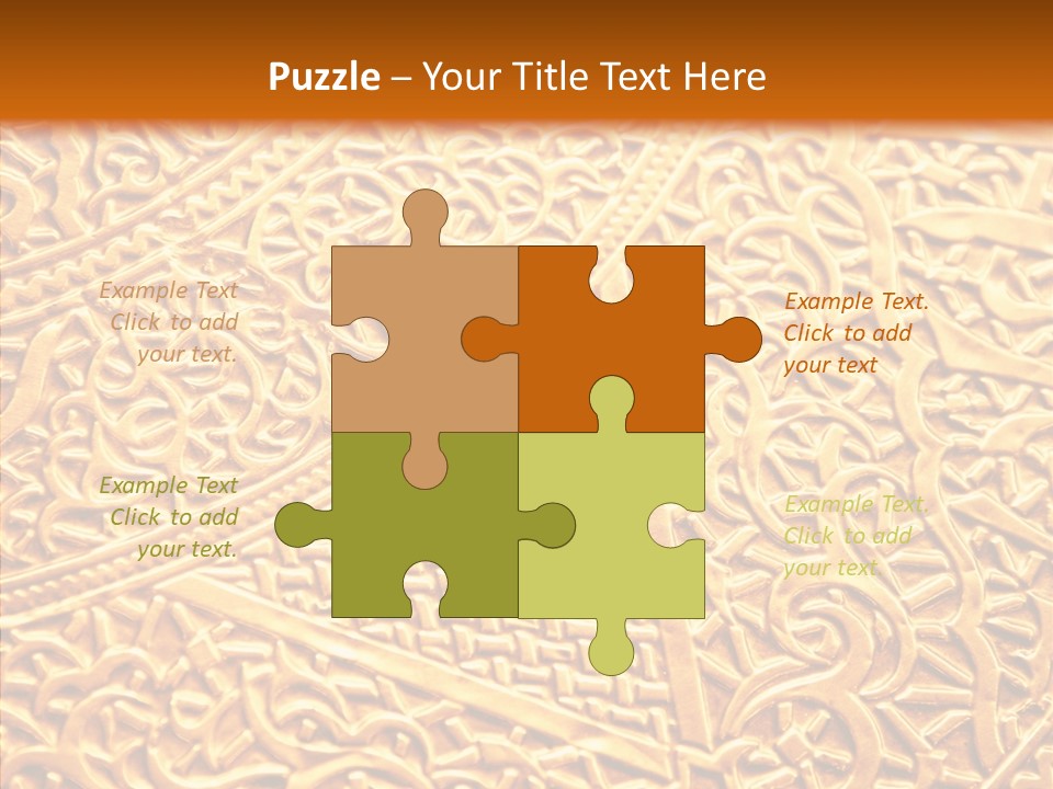 Decoration Retro Royal PowerPoint Template