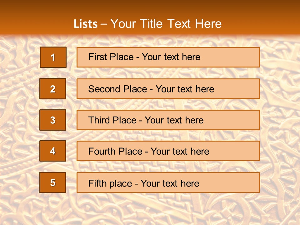 Decoration Retro Royal PowerPoint Template
