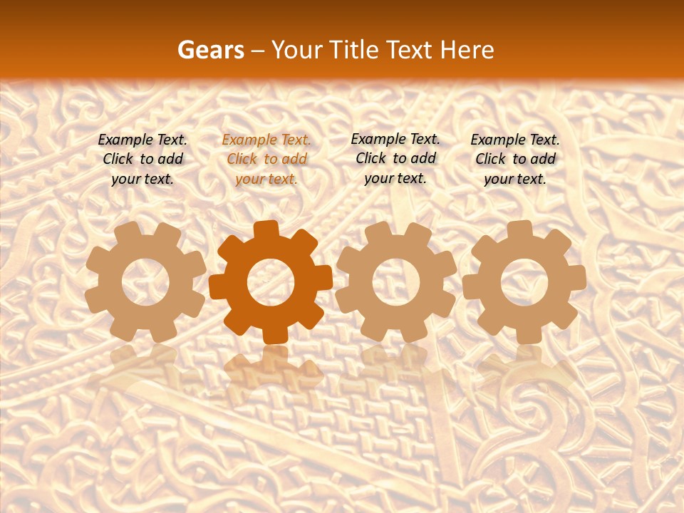 Decoration Retro Royal PowerPoint Template