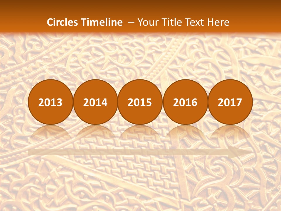 Decoration Retro Royal PowerPoint Template