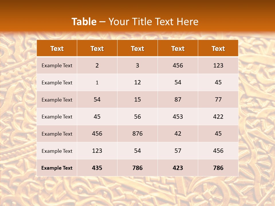 Decoration Retro Royal PowerPoint Template