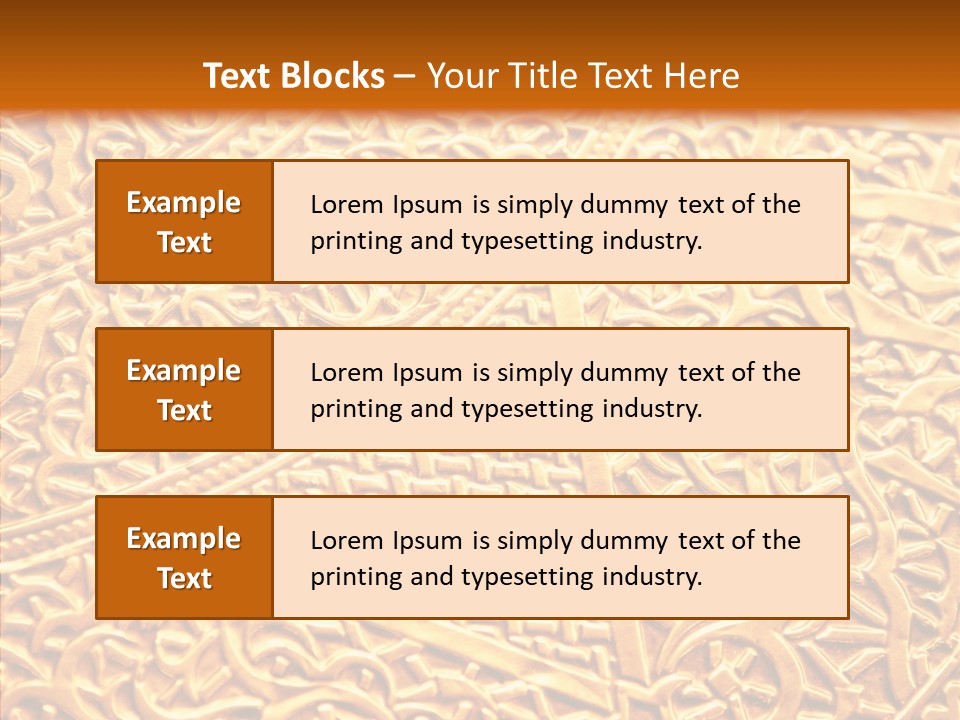 Decoration Retro Royal PowerPoint Template