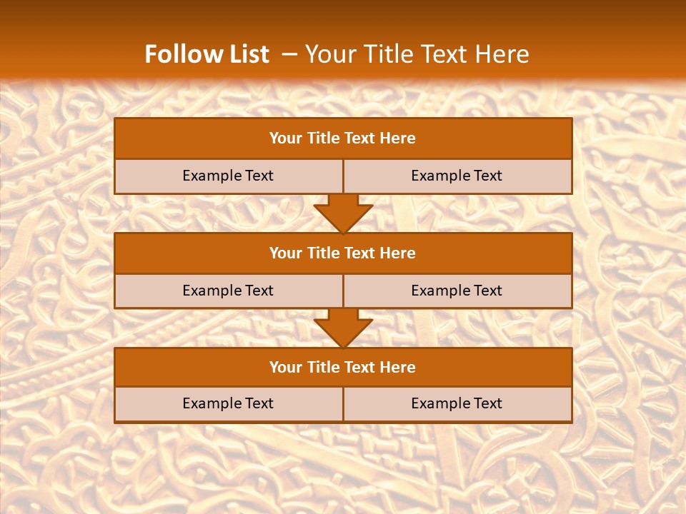 Decoration Retro Royal PowerPoint Template