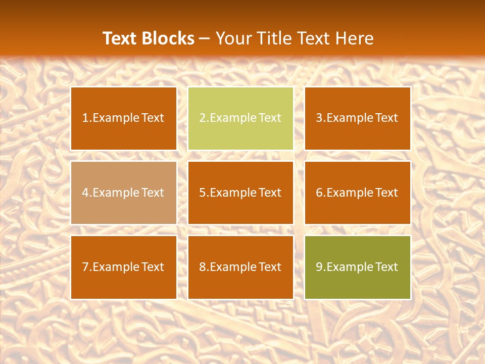 Decoration Retro Royal PowerPoint Template