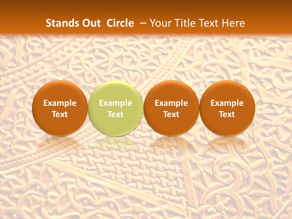 Decoration Retro Royal PowerPoint Template