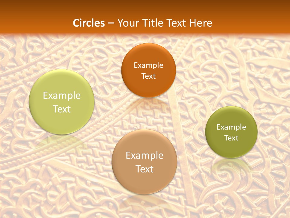 Decoration Retro Royal PowerPoint Template