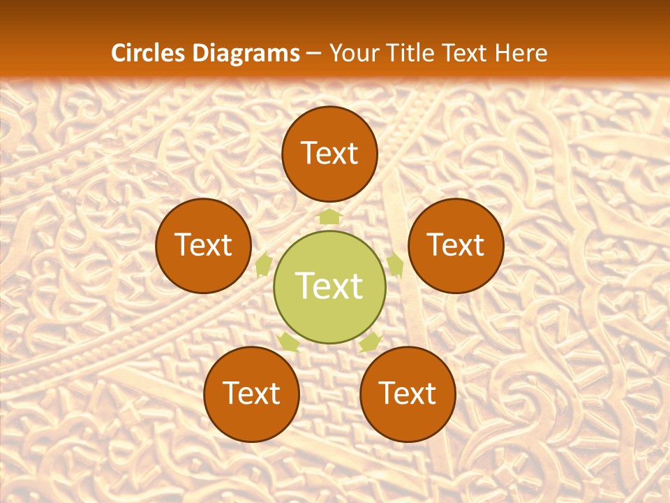 Decoration Retro Royal PowerPoint Template