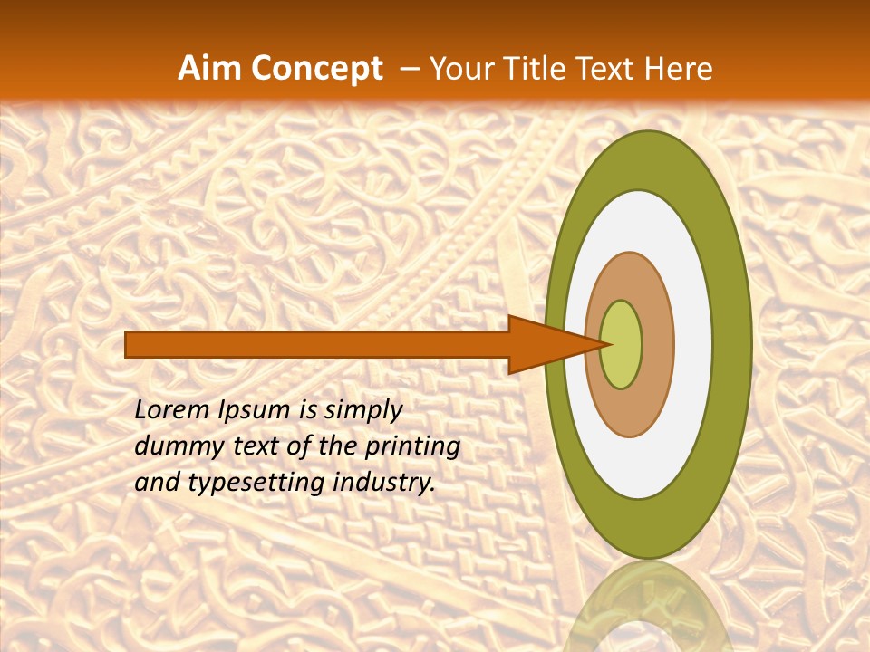 Decoration Retro Royal PowerPoint Template