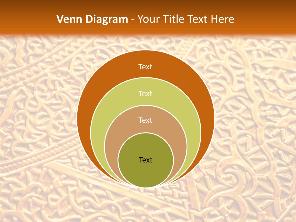 Decoration Retro Royal PowerPoint Template