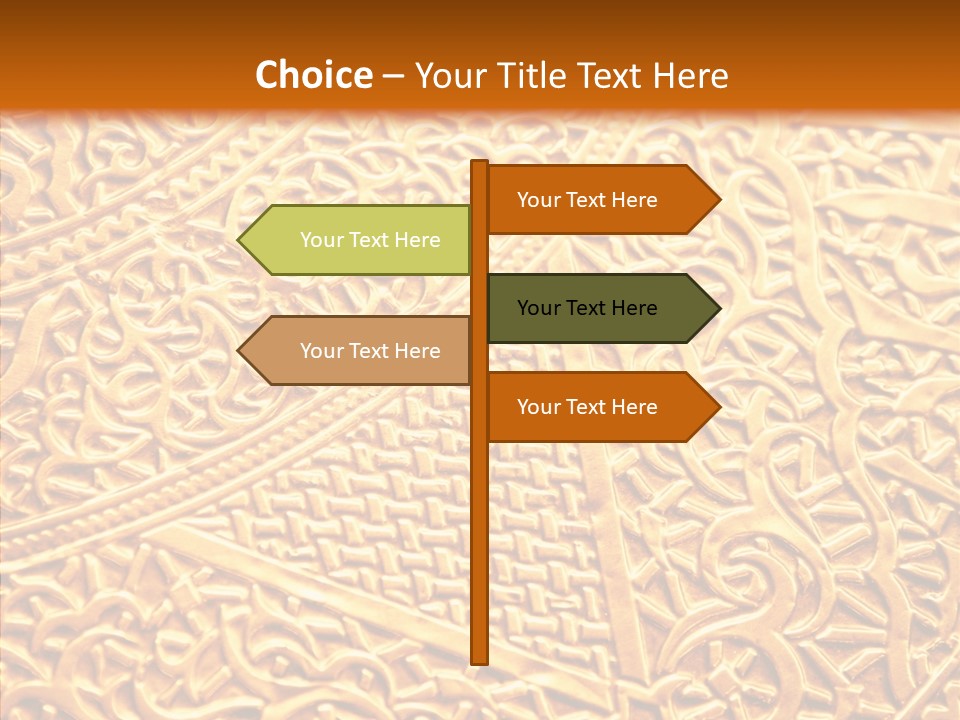 Decoration Retro Royal PowerPoint Template