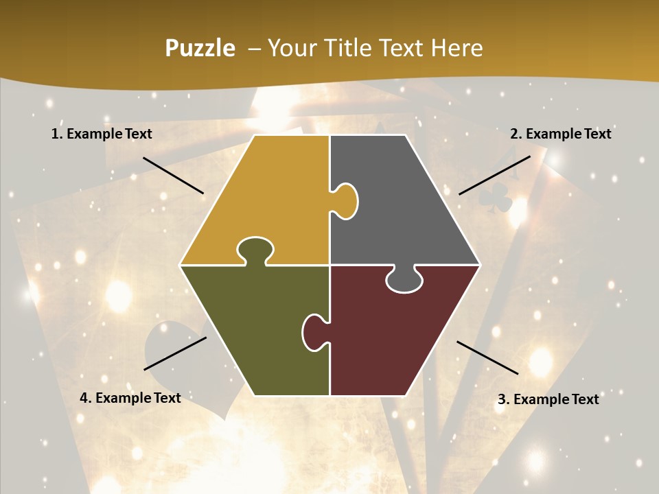 Background Cloth Green PowerPoint Template