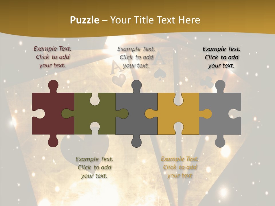 Background Cloth Green PowerPoint Template