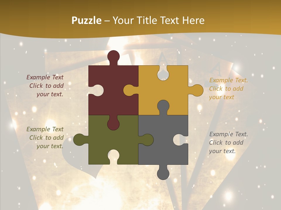 Background Cloth Green PowerPoint Template