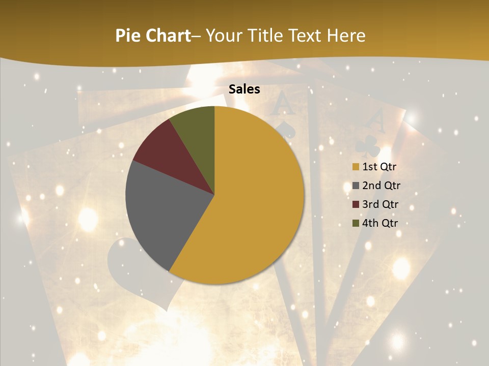 Background Cloth Green PowerPoint Template