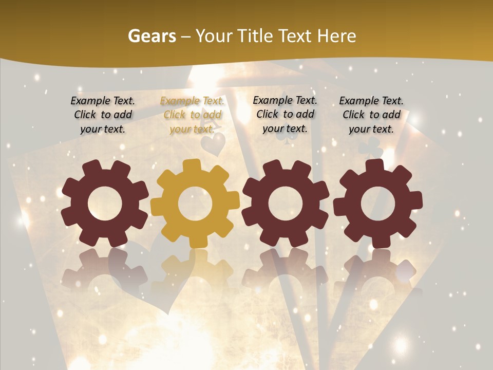 Background Cloth Green PowerPoint Template