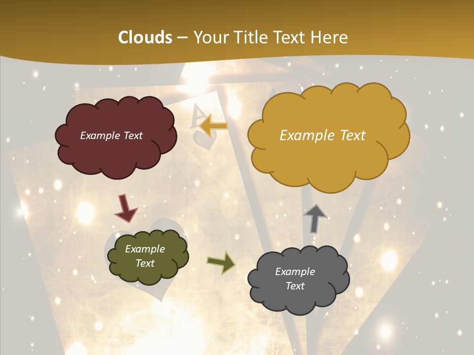 Background Cloth Green PowerPoint Template