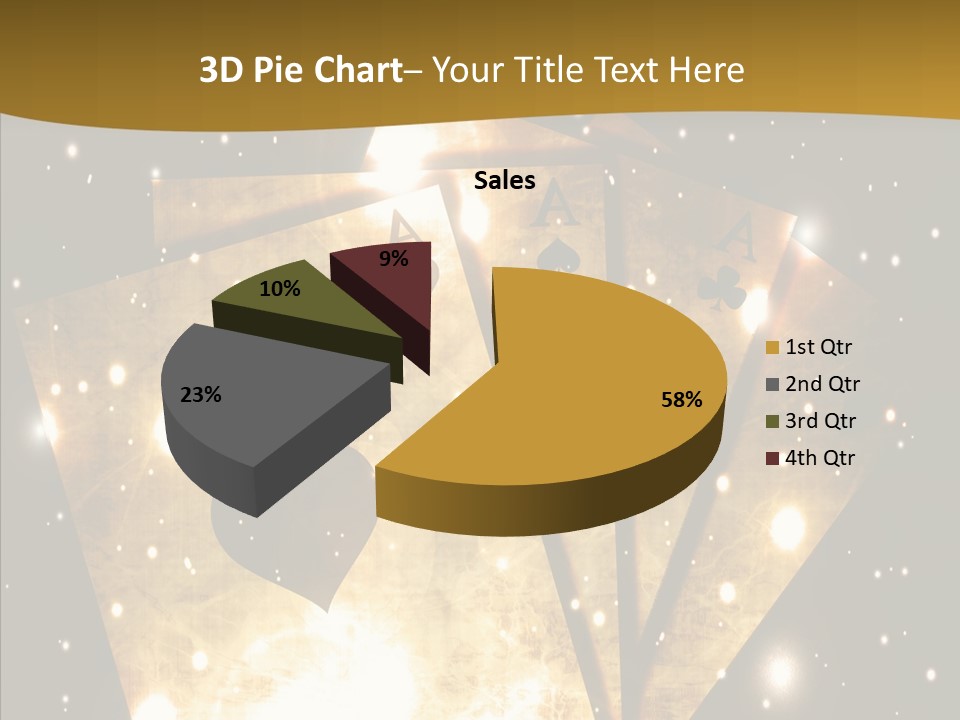 Background Cloth Green PowerPoint Template