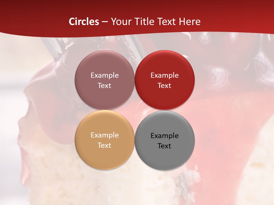 Unhealthy Plate Eating PowerPoint Template