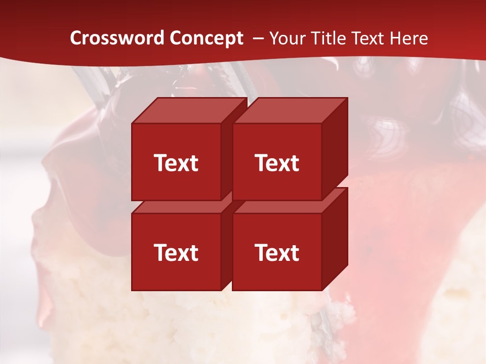 Unhealthy Plate Eating PowerPoint Template