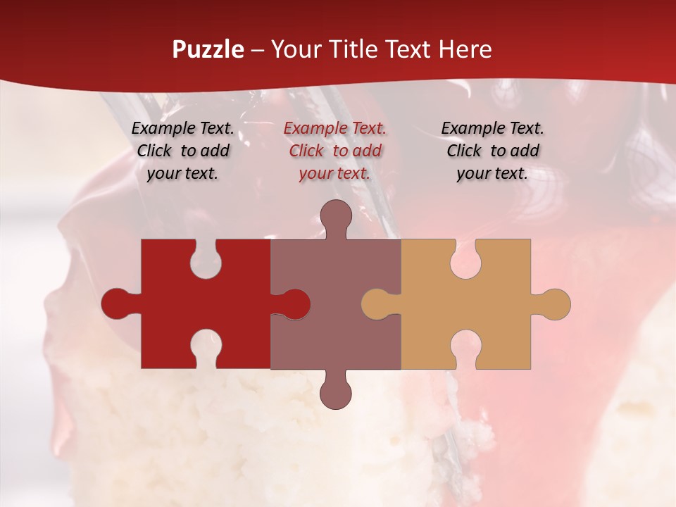 Unhealthy Plate Eating PowerPoint Template