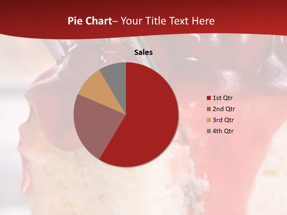 Unhealthy Plate Eating PowerPoint Template