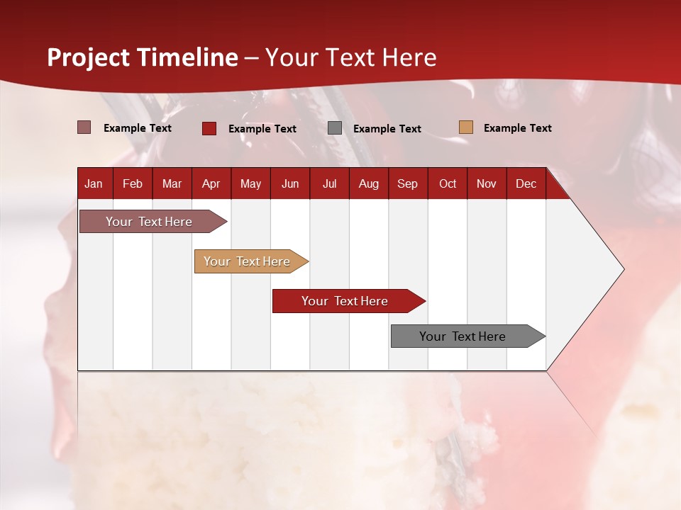 Unhealthy Plate Eating PowerPoint Template