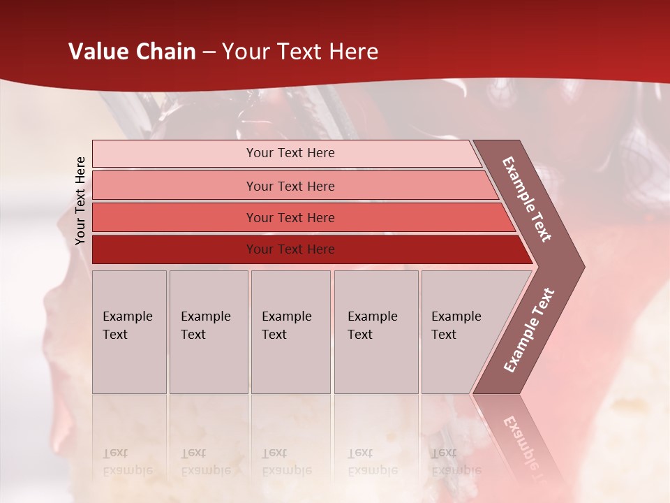 Unhealthy Plate Eating PowerPoint Template