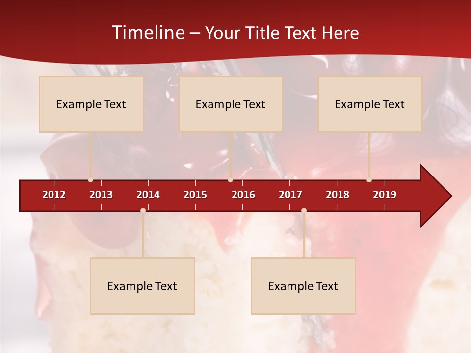 Unhealthy Plate Eating PowerPoint Template