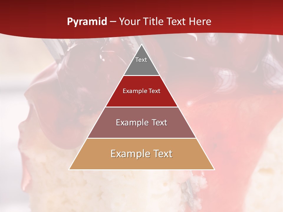 Unhealthy Plate Eating PowerPoint Template