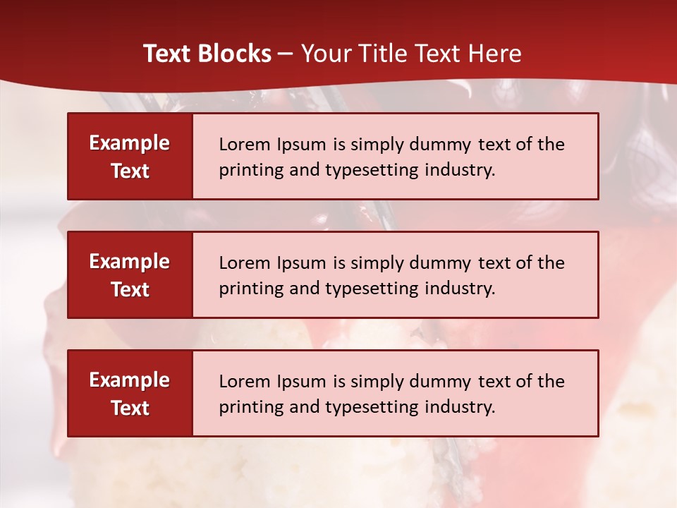 Unhealthy Plate Eating PowerPoint Template