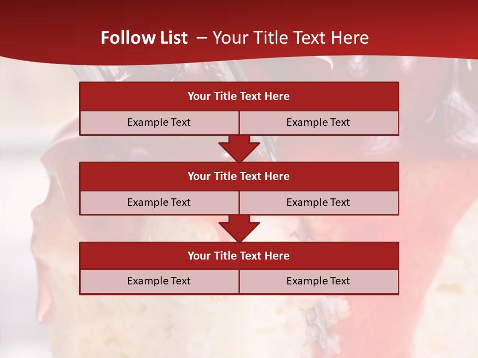 Unhealthy Plate Eating PowerPoint Template