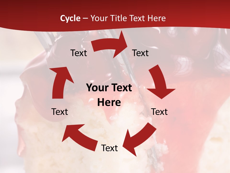 Unhealthy Plate Eating PowerPoint Template