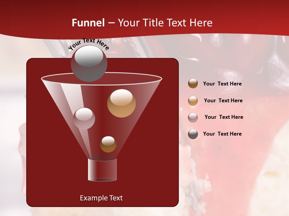 Unhealthy Plate Eating PowerPoint Template