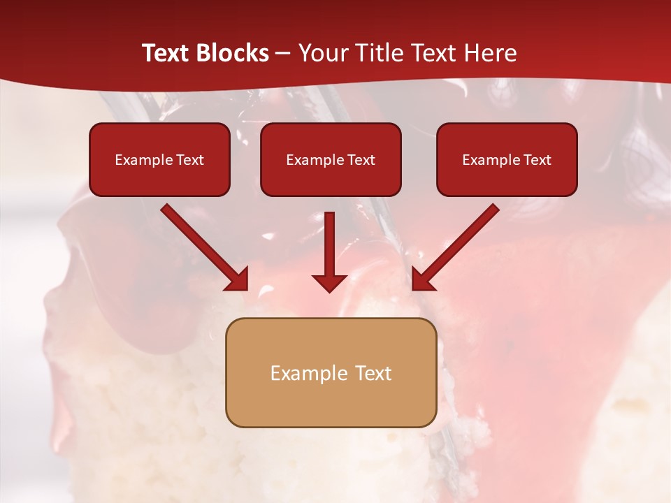 Unhealthy Plate Eating PowerPoint Template