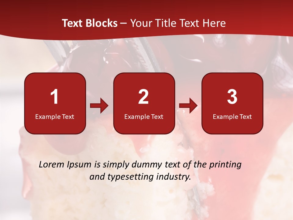Unhealthy Plate Eating PowerPoint Template